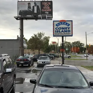 Outside parking