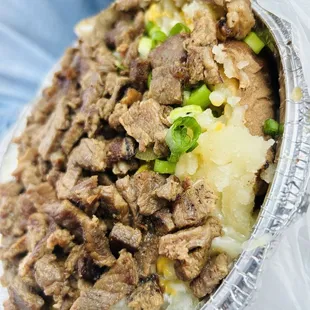 Carne asada papa