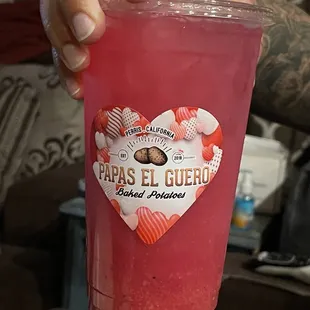 Dragon Fruit Aqua Fresca. Yummy