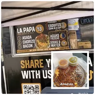 a picture of a food truck