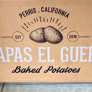 a box of baked potatoes