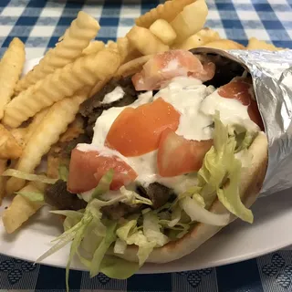 Chicken Souvlaki Wrap