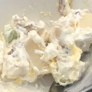 Sample of temporary &apos;off-menu&apos; item - baked potato salad