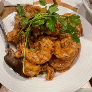 Dry Cooked Meiji Prawn with Shell