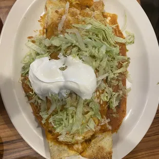 Fajita burrito