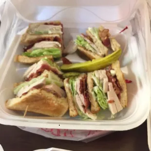 Turkey Club Sandwich