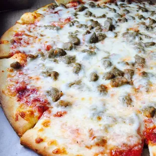 Large sausage pie :)...