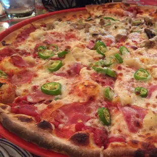 Half pineapple ham &amp; jalapeño...