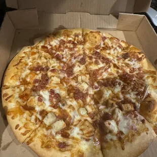 Bbq chicken pizza