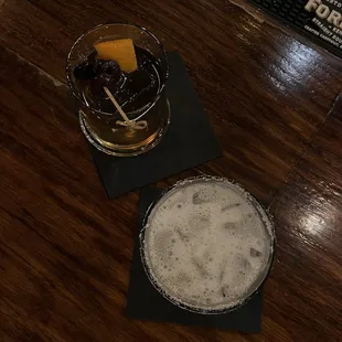oysters and mussels, drink