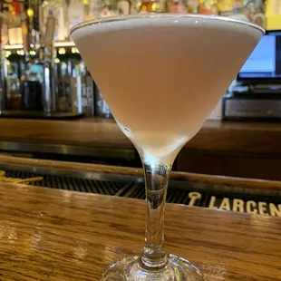 Grape Nehi! I asked them to make a lemon drop with a splash of Chambord