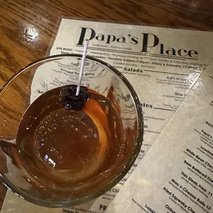 This was the old fashioned.