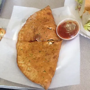 Personally tailored calzone.