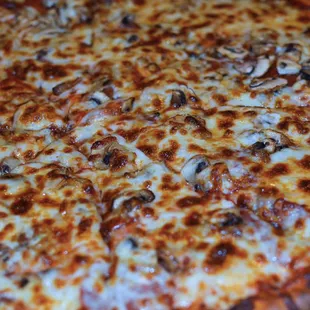 Fresh Mushroom Pizza