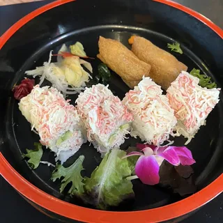 Inari Tofu Pouch with Sushi Rice Nigiri