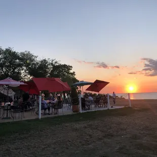 outside, sushi and sashimi