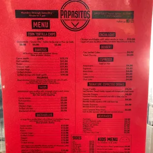Menu 11/11/22