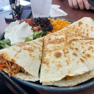 Grilled Chicken Quesadilla