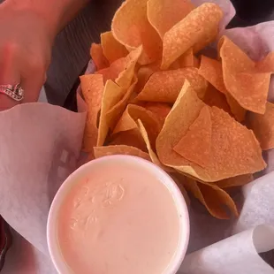 Chips and Queso