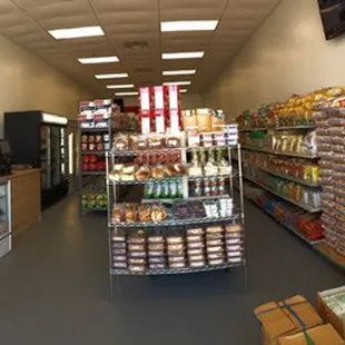 The front section of the store
