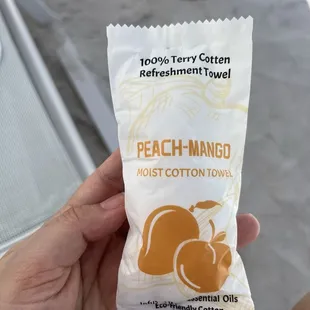 Scented wipes