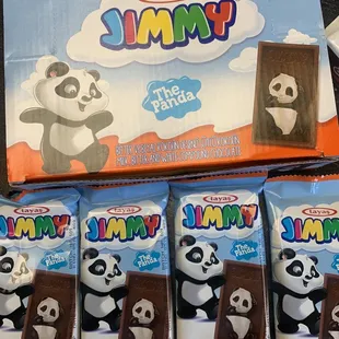 JIMMY the Panda milk chocolate from Turkey