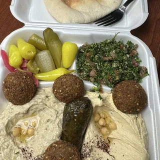 Vegetarian Combo Plate