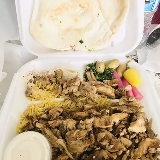 Chicken Shawarma Plate