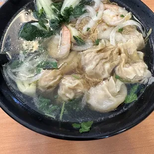 N9. Wonton Noodle Soup