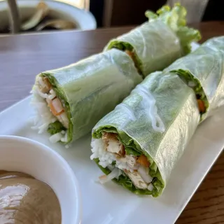 V4. Fresh Spring Roll with Fried Tofu
