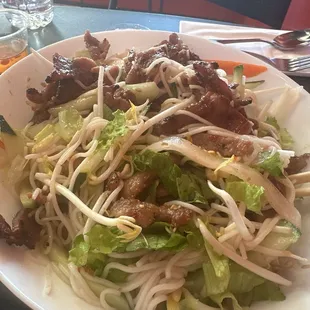 Pork vermicelli