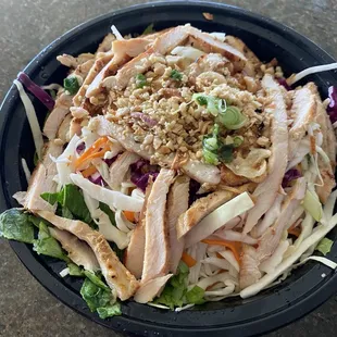 Cabbage chicken salad