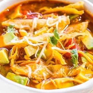 Chicken tortilla soup