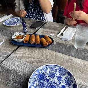 Shrimp and Pork Crispy Rolls