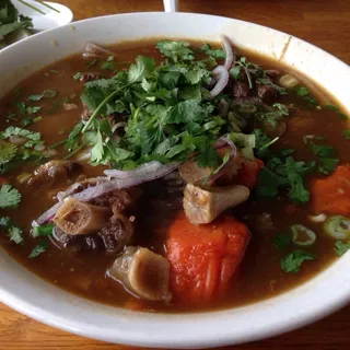 Beef Stew and Oxtail Rice Noodle Soup