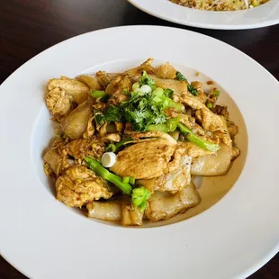 Chicken Pad See Ew Beef Pad Thai