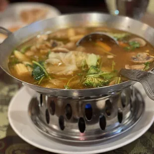 Tom Yum Vegetable