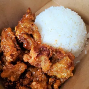 Crispy Honey Chicken ($14)