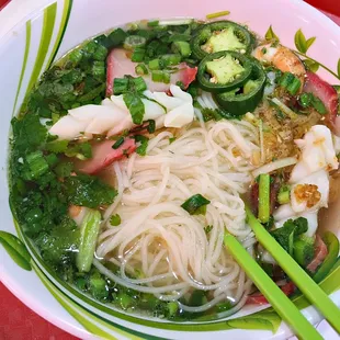 Chicken Rice Noodle Soup