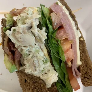 Chicken salad BLT Sandwich, DELICIOUS