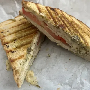 Turkey-Pesto Panini