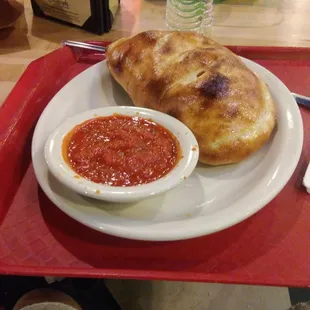 Meat Calzone, beautiful!