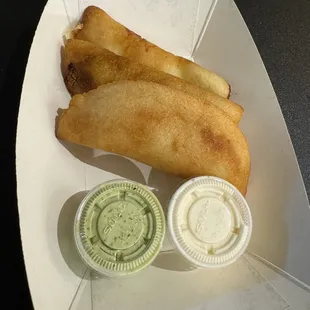 Empanadas (one of each)