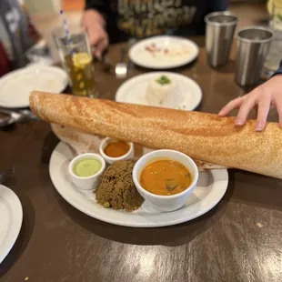 Lamb dosa