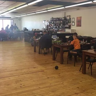 Family Friendly space to enjoy games!