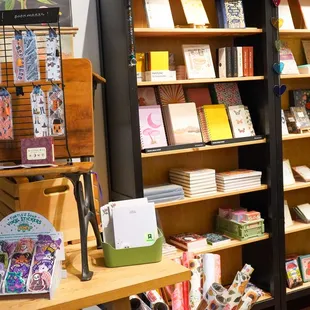 We carry an array of journals, letter writing sets and seasonal items.