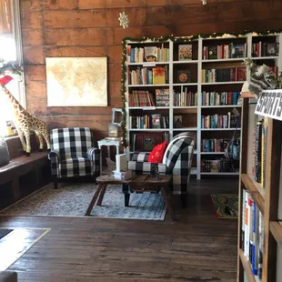 A requirement for a good bookstore: a comfortable place to read...