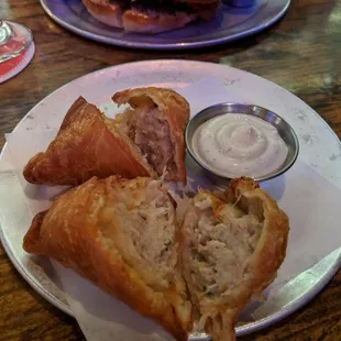 Pot pie samosas (so good)