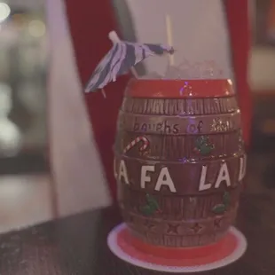 Christmas Carol Barrel