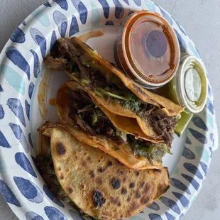 Queso Birria Tacos